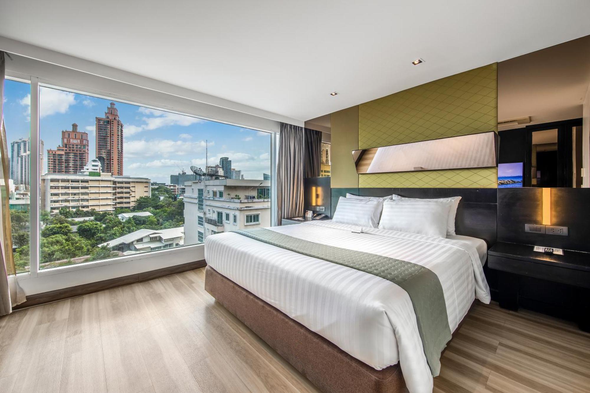 金色郁金香麦迪逊套房酒店 曼谷 外观 照片